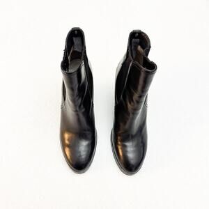 Michael Kors Thea Leather Wedge Boot, Size 11M, NWOT, Excellent Condition